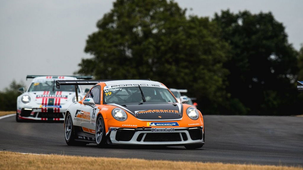 Wrigley converts pole to win in race two